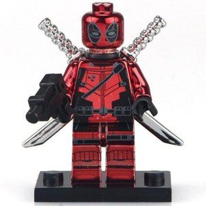 Minifigure - Marvel Deadpool (Chrome )